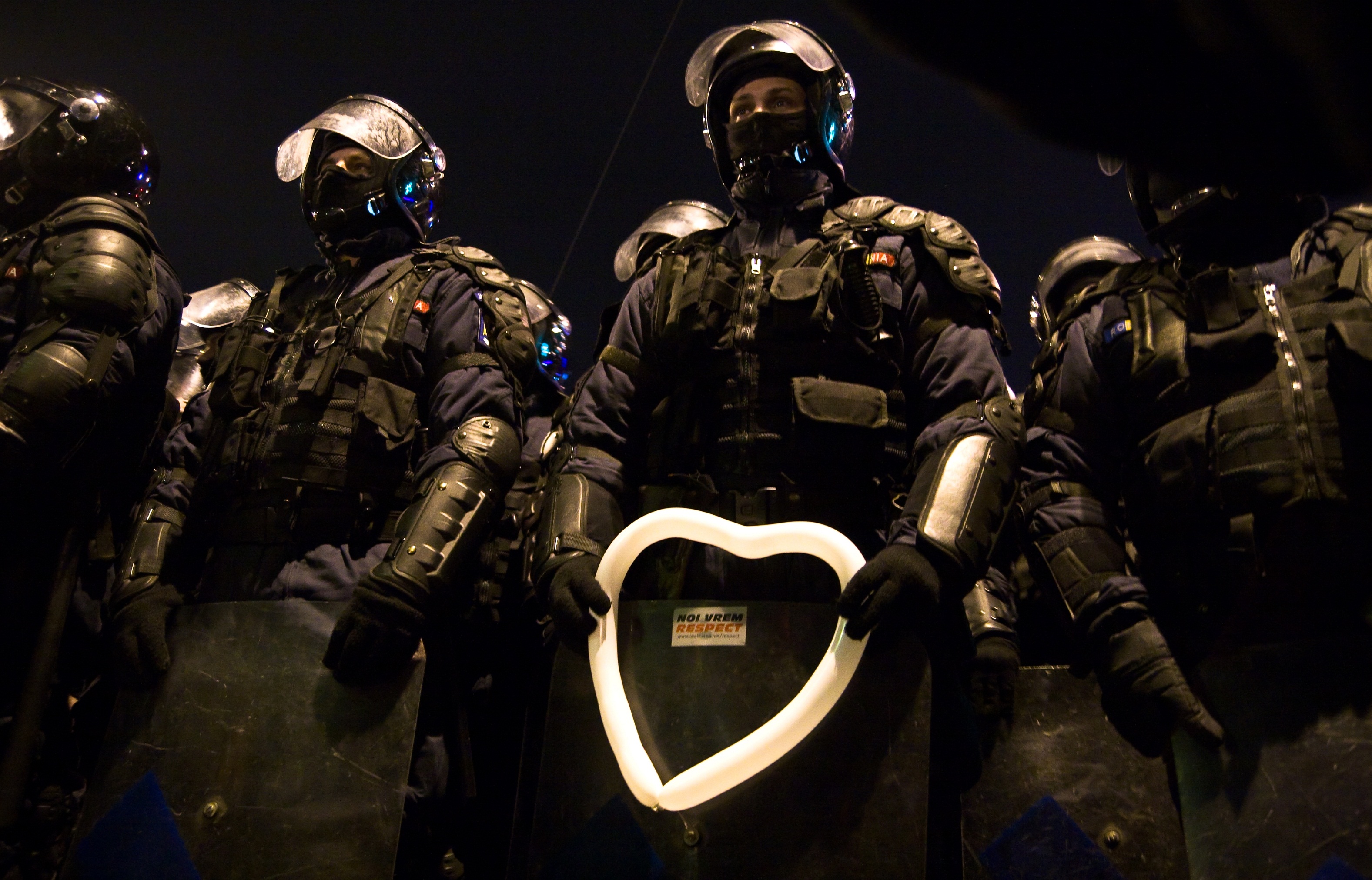 Romanian Gendarme Heart Shield 2012